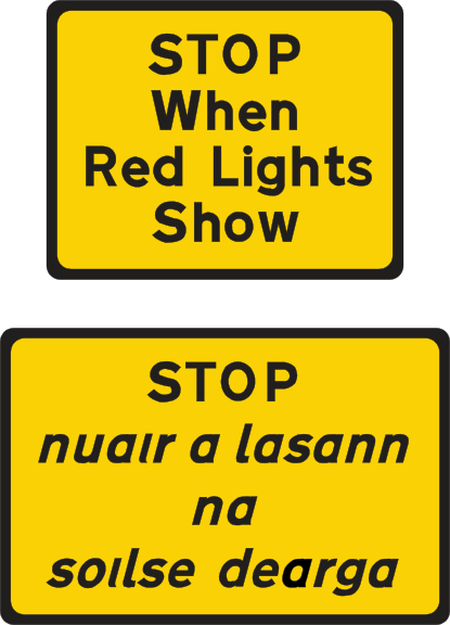 Road signs, Markings and Traffic regulations - What does this sign mean?