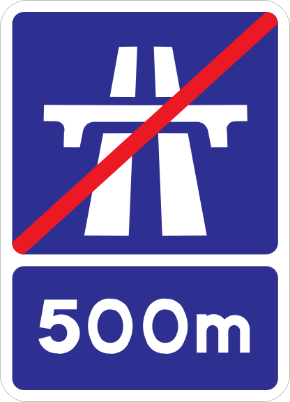 Road signs, Markings and Traffic regulations - What does this sign mean?