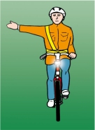 Road signs, Markings and Traffic regulations - What does this hand signal mean?