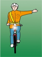 Road signs, Markings and Traffic regulations - What does this hand signal mean?