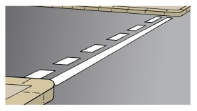 Road signs, Markings and Traffic regulations - What does this road marking mean?